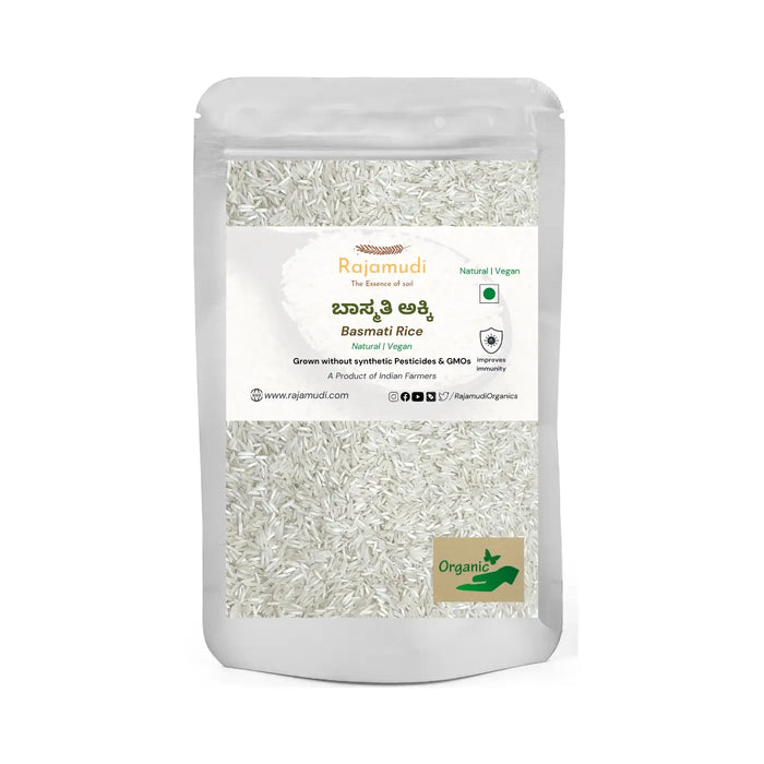 Organic Traditonal Basmati Rice by Rajamudi