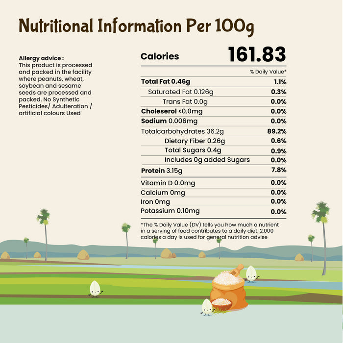 ORGANIC Idli Rice by Rajamudi Organics