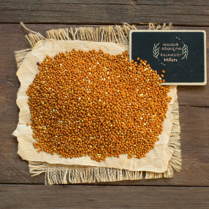 Organic Brown Top Millet ( KORALE ) - Rajamudi organic Millets | Rajamudi