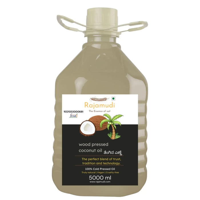 Organic Cold-Pressed Dry Coconut oil | 100% Pure Coconut oil - Rajamudi Organics