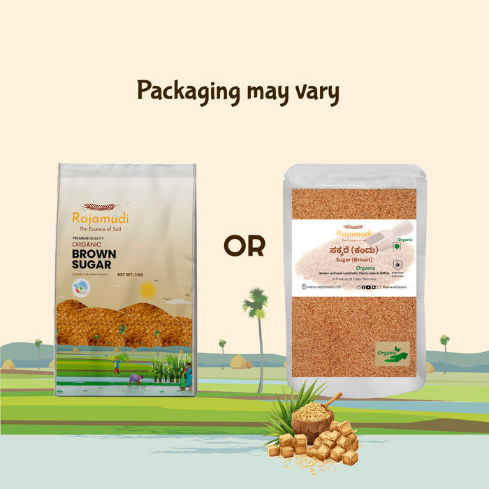 Organic Brown Sugar | Sulphurless Sugar - Rajamudi Organics