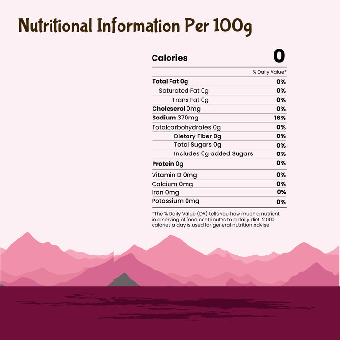 Purest Himalayan Rock Salt Crystals: Nature's Salt Symphony (Sendha Namak)