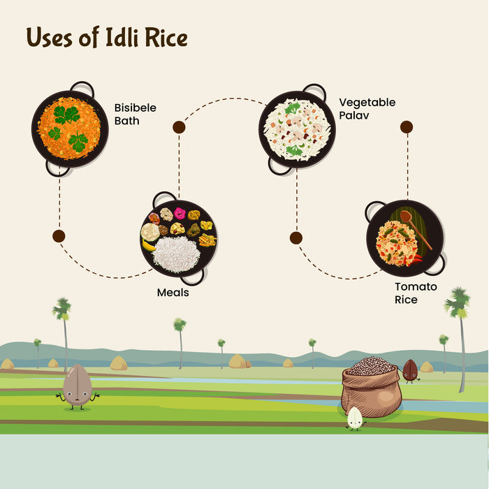 ORGANIC Idli Rice by Rajamudi Organics