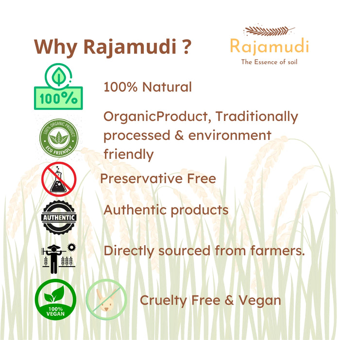Ashwagandha Root Powder - 100gms | Rajamudi Organics